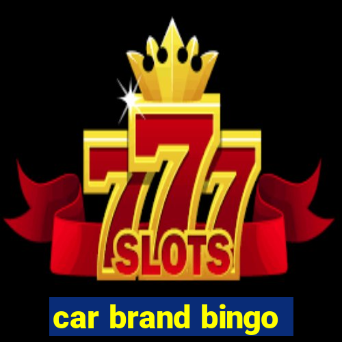 car brand bingo